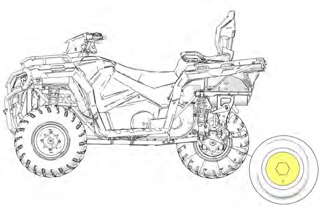 A drawing of a four wheeler Description automatically generated