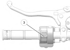A drawing of a handle and lever Description automatically generated