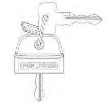 A drawing of a key Description automatically generated