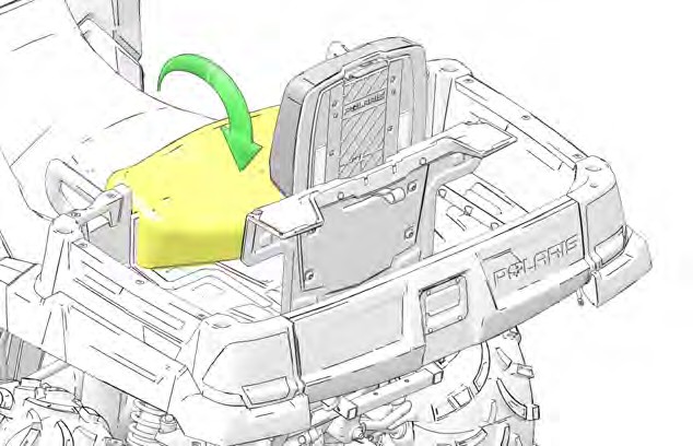 A drawing of a vehicle Description automatically generated