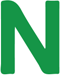 A green letter n Description automatically generated