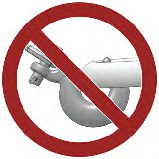 A no hook sign with a red circle Description automatically generated