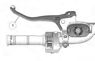 A black and white drawing of a motorcycle handlebar

Description automatically generated
