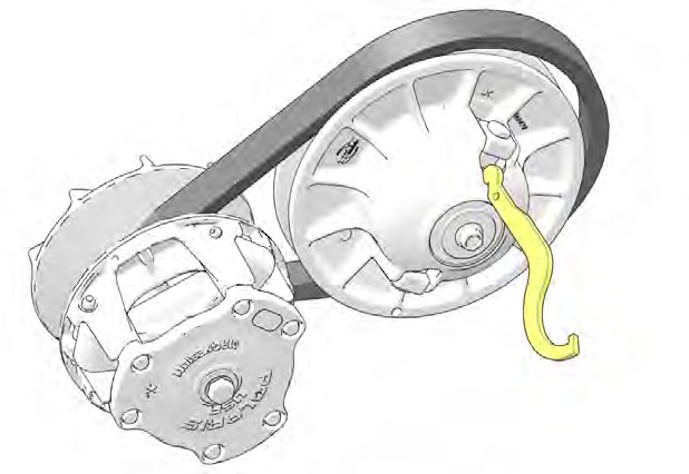 A drawing of a belt drive

Description automatically generated
